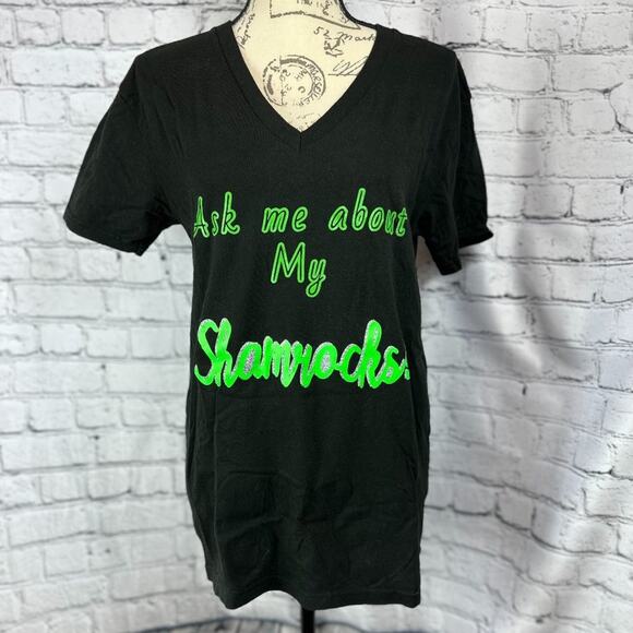 Ask me about my Shamrocks Tee shirt - L - Picture 1 of 7